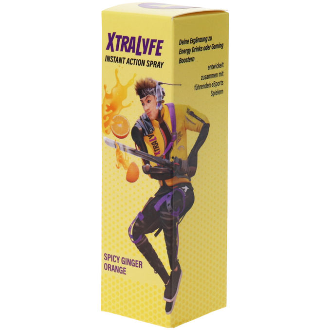 XtraLyfe Koffeinspray Ingwer & Orange