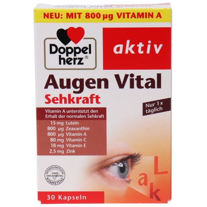 Doppelherz Augen Vital Sehkraft (30 Kapseln)