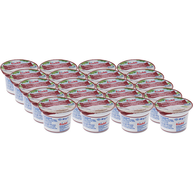 frischli Panna Cotta Pudding mit Sahne, 20er Pack