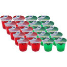 Wiesehoff Wackelpudding Himbeere & Waldmeister, 20er Pack