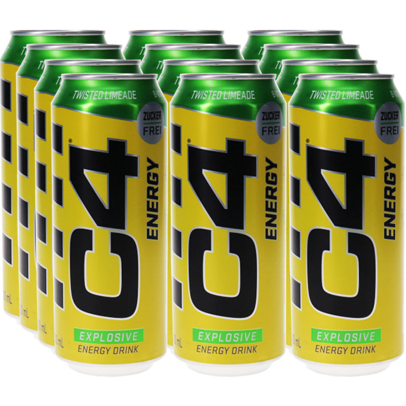 C4 Energy Drink (24x330ml), Cellucor   │ Großhandel für  Sportnahrung