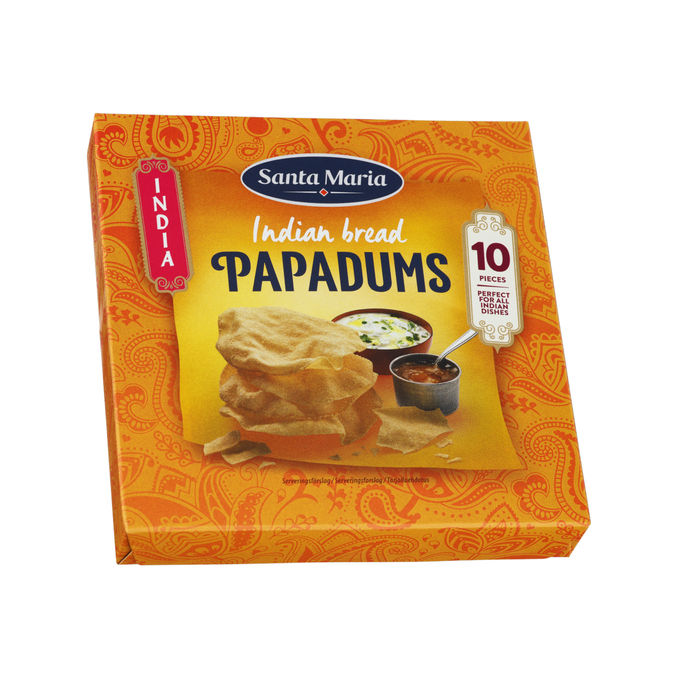 Santa Maria Papadums Bröd