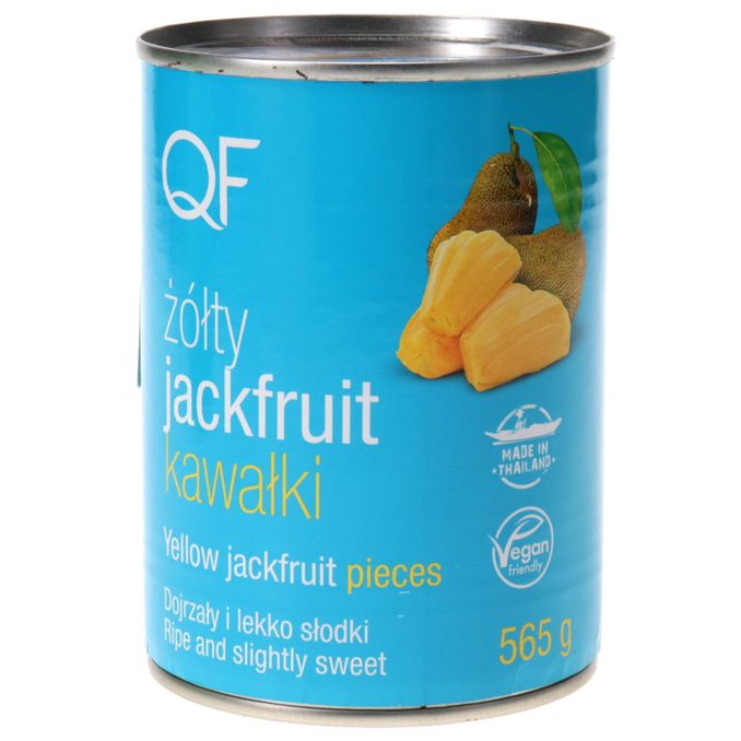 Quality Food Gelbe Jackfruchtstücke in Sirup