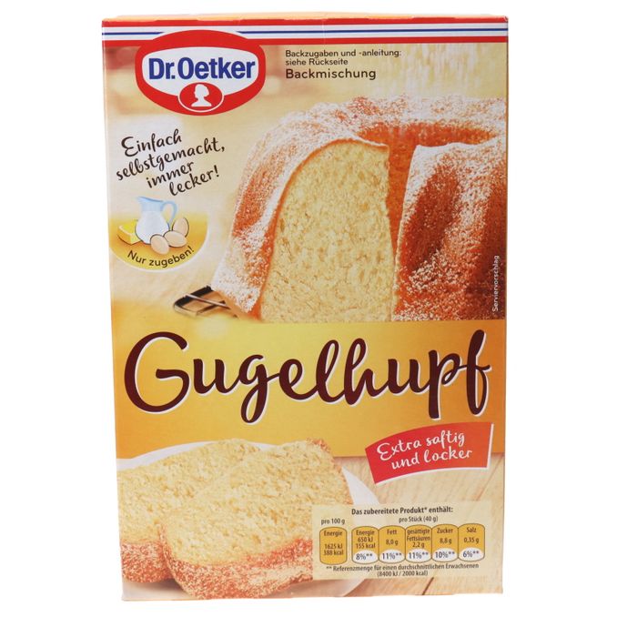 Dr. Oetker Backmischung Gugelhupf