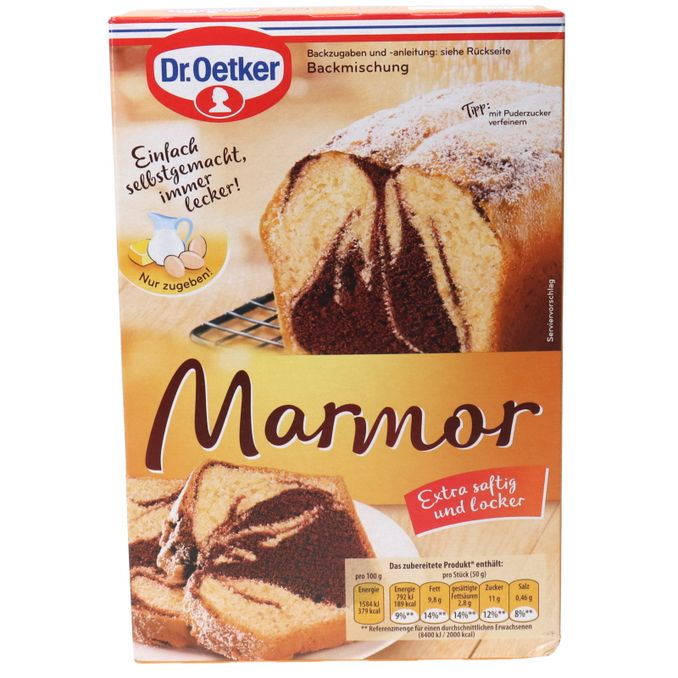 Dr. Oetker Backmischung Marmorkuchen