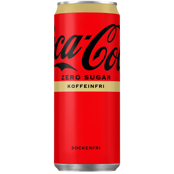 3 x Coca-Cola Zero Koffeinfri