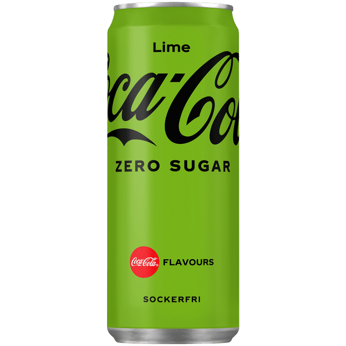 Produktfoto för 3 x Coca-Cola Zero Lime