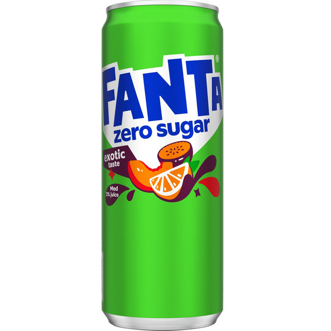 Fanta Zero Exotic