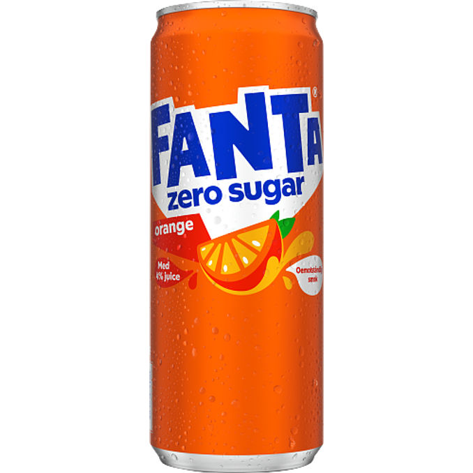 Läs mer om 3 x Fanta Zero Orange