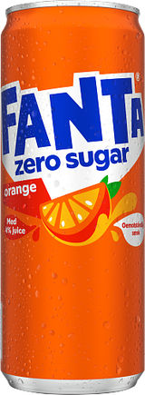 Fanta Zero Orange