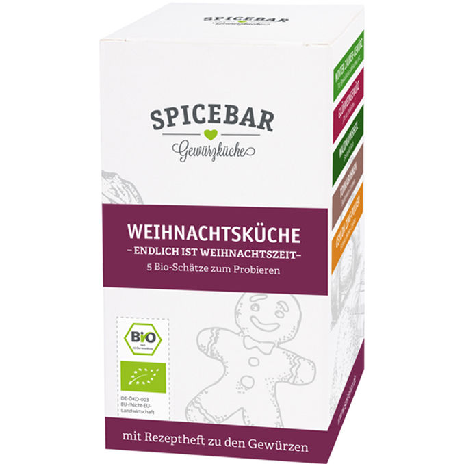 Spicebar BIO Gewürzset Weihnachtsküche