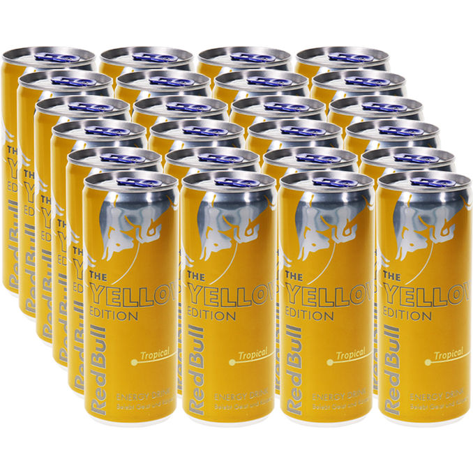 Red Bull Yellow-Edition, 24er Pack (EINWEG) zzgl. Pfand