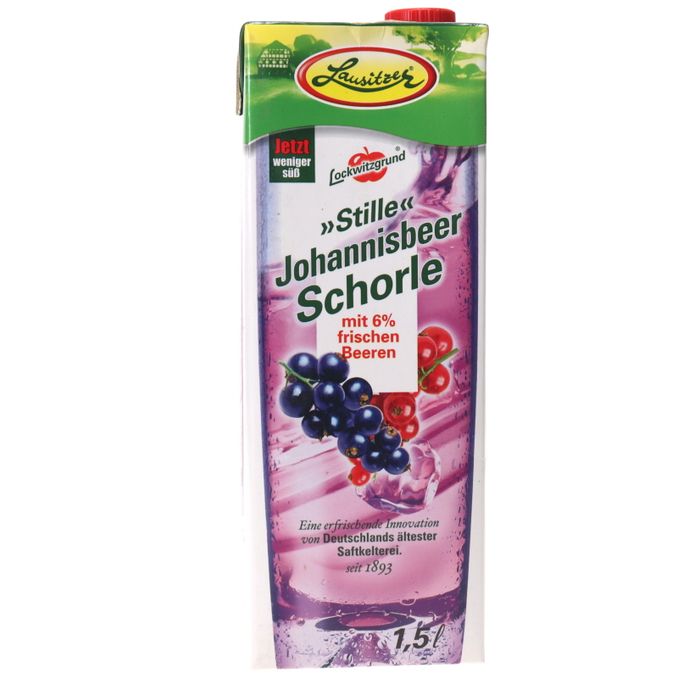 Lausitzer Stille Schorle Johannisbeere