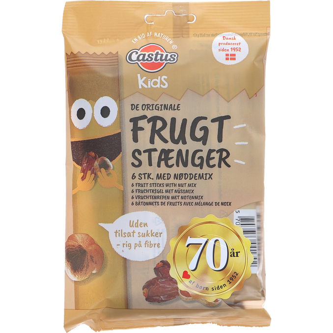 Castus Fruktstänger Nötmix