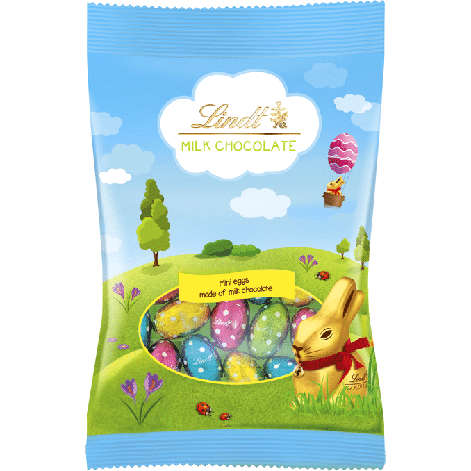 Läs mer om Lindt Chokladägg Mjölkchoklad Mini