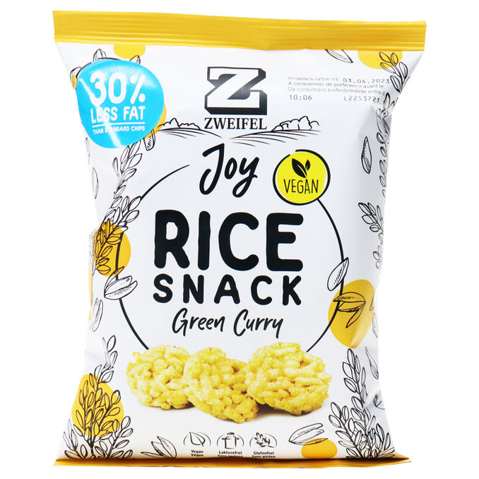 JOY Veganer Reis-Snack Curry