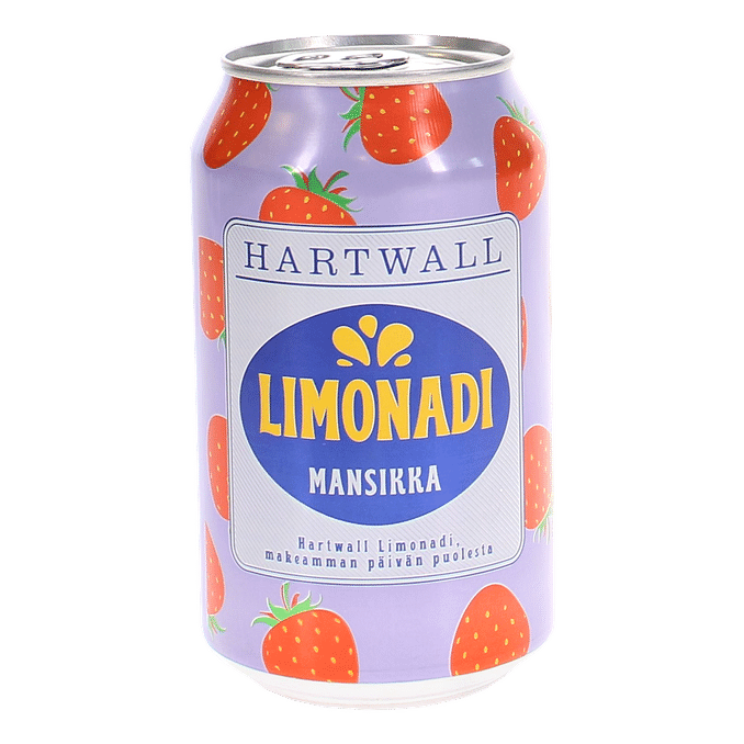 Hartwall Limonadi Mansikka 