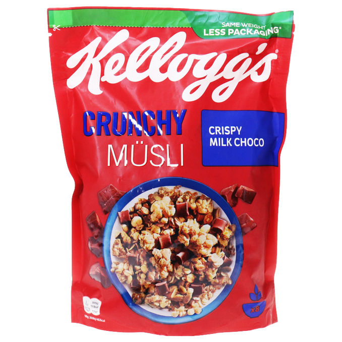 Kellogg's Crunchy Müsli Crispy Milk Choco 400g