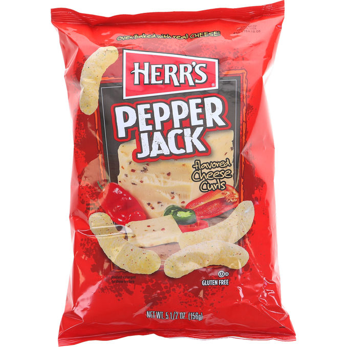 Herr's Oste Snack Pepper Jack