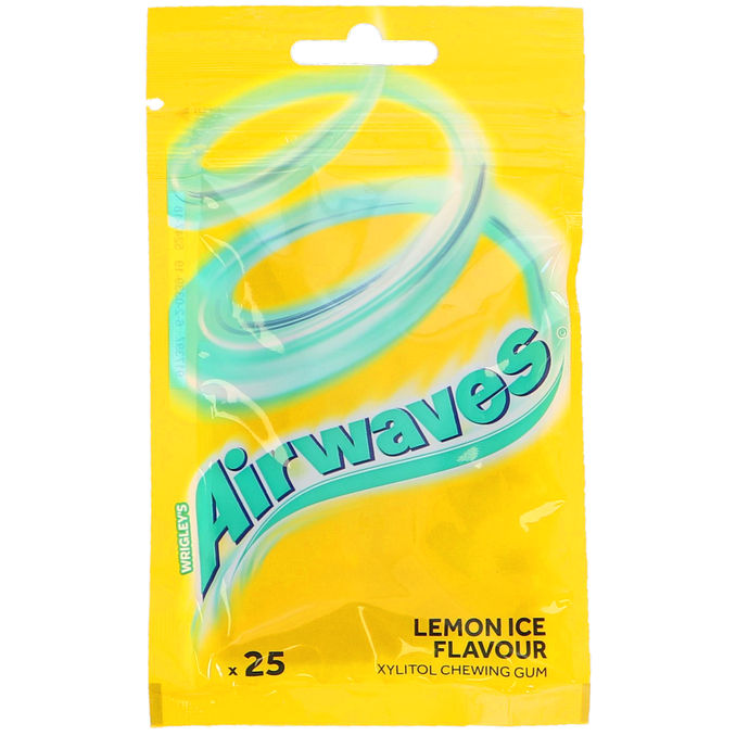 Airwaves 3 x Tuggummi Lemon Ice