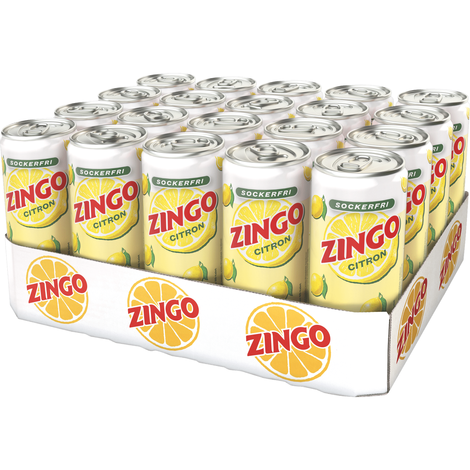 Zingo Citron Sockerfri 20 33 cl från Zingo | Matsmart
