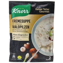 Knorr Cremesuppe von erlesenen Waldpilzen