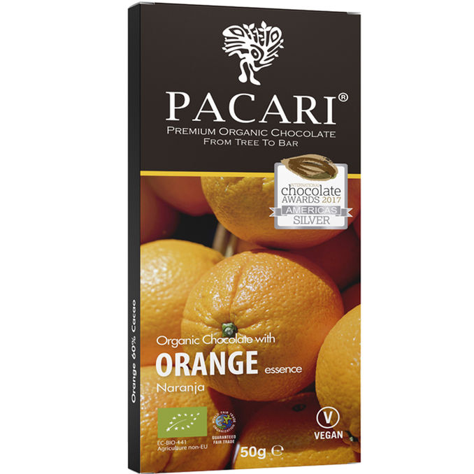 PACARI BIO Schokolade Orange