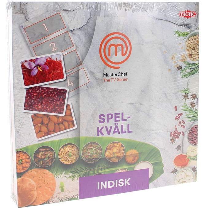 Läs mer om TACTIC Masterchef Spel Indian Game Night