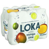 Loka Kolsyrat Vatten Mango Lime 12-pack