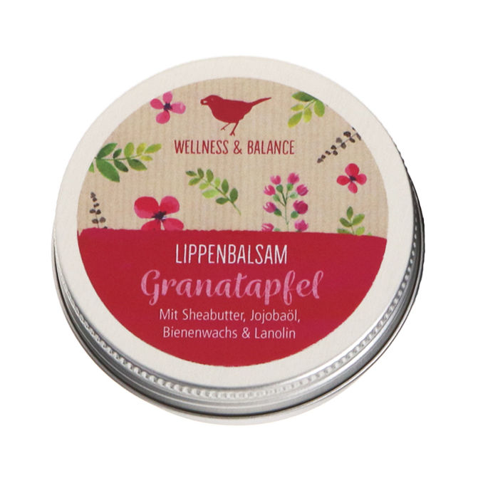Saatvogel Lippenbalsam Granatapfel