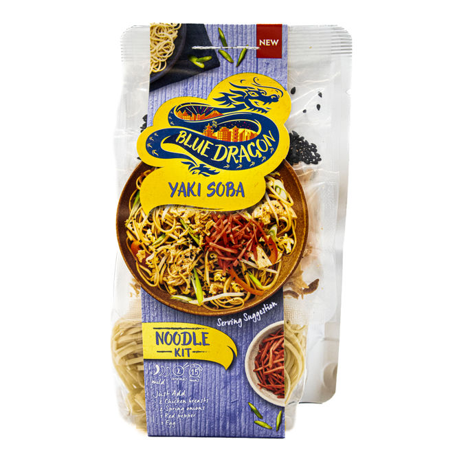 Blue Dragon Yaki Soba Noodle Kit 191g, 191g from Blue Dragon Motatos