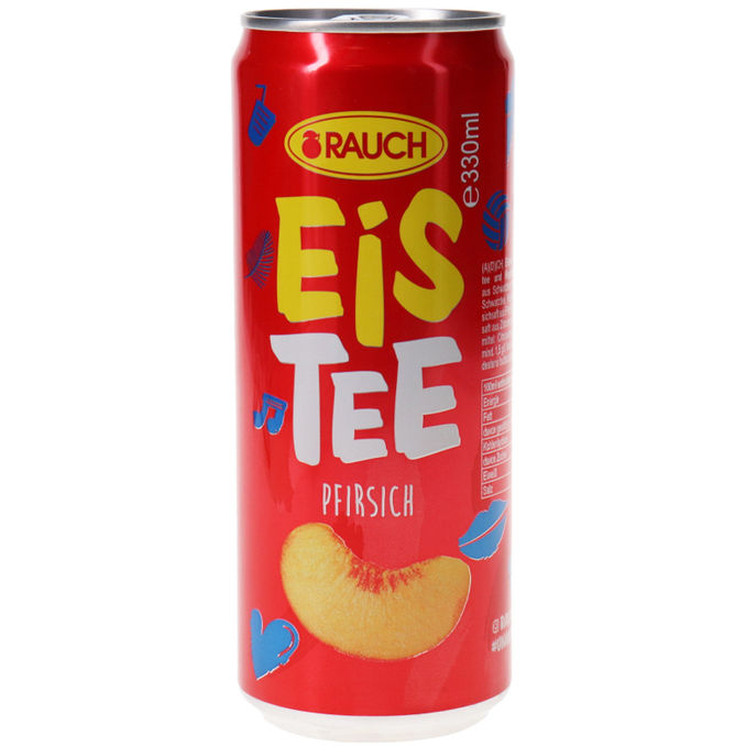 Rauch Eistee Pfirsich (EINWEG) zzgl. Pfand