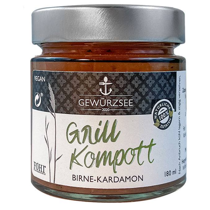 Foehr Grillkompott Birne & Kardamom