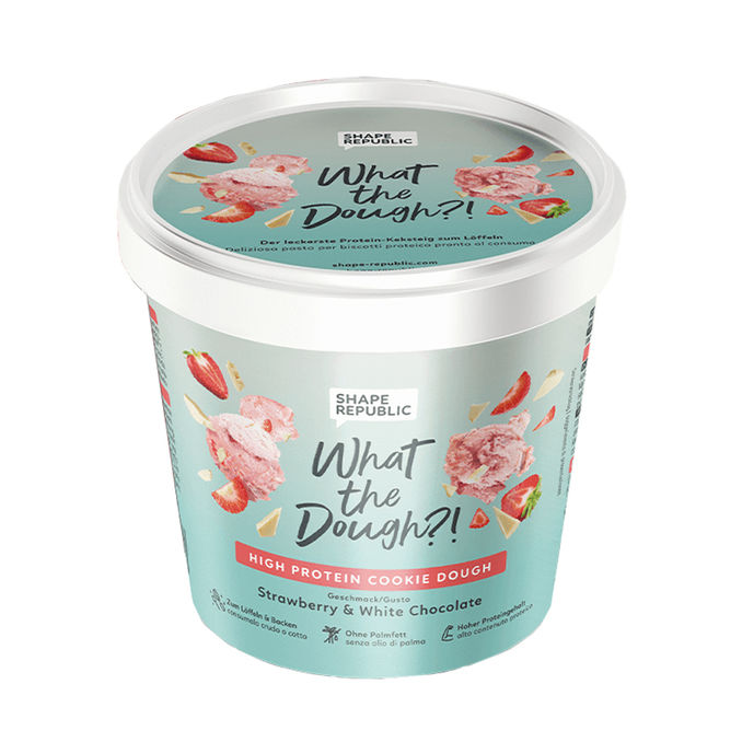 Shape Republic High Protein Cookie Dough Erdbeere & Weiße Schokolade