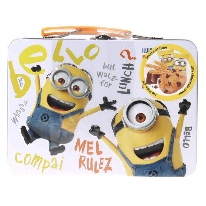 Minions Kekse mit Schokoladentropfen (Lunch Box)