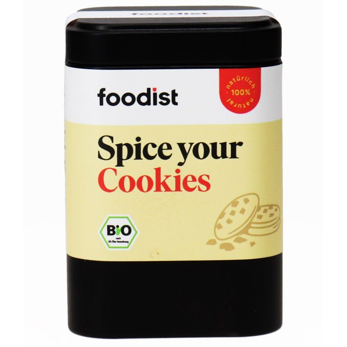 Foodist BIO Spice your Cookies 70g