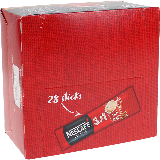 Nescafé Classic 3in1 Pikakahvi 28-pack