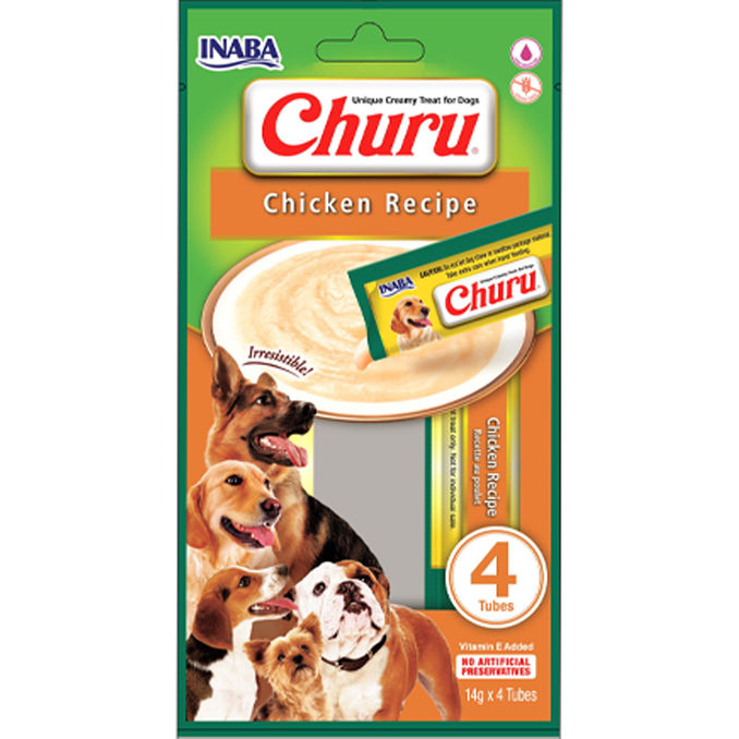 INABA Hundesnack Huhn, 4 Sticks