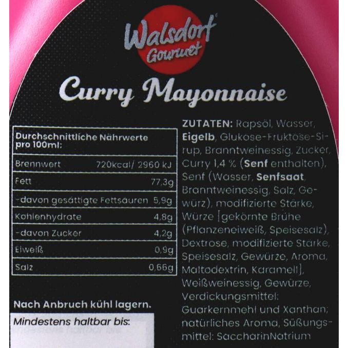 Walsdorf Curry Mayonnaise