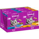 Whiskas Trockenfutter für Katzen, 6er Pack (Thunfisch + Huhn)