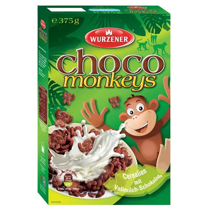 WURZENER Cerealien mit Schokolade