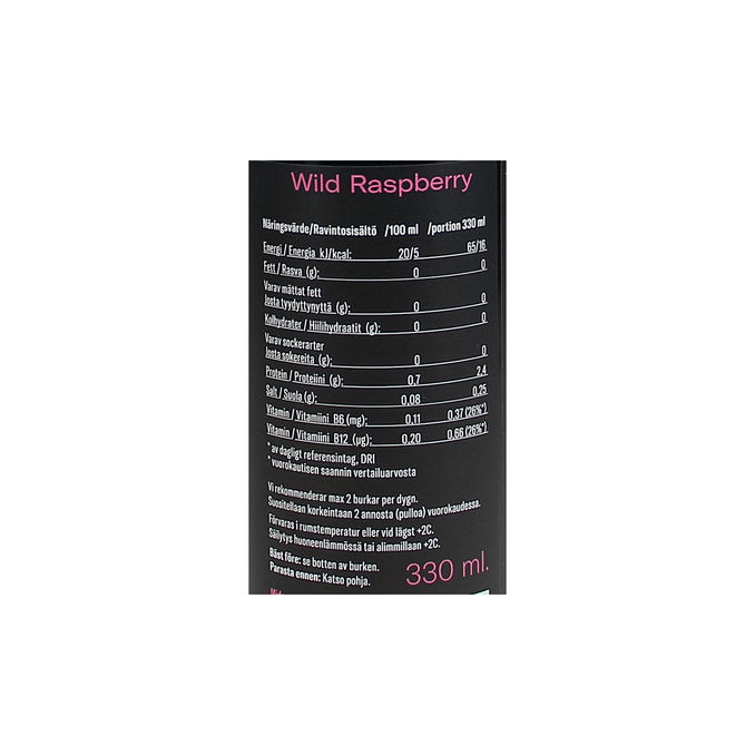 Gainomax Energidryck BCAA Rehydrate Raspberry 24-pack