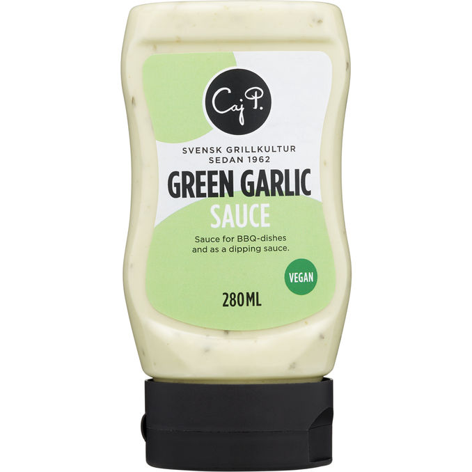 Caj P Vegansk Green Garlic Sauce 280 ml