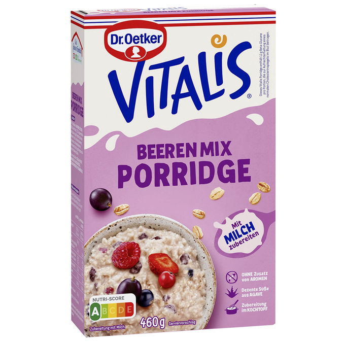 Dr. Oetker Porridge Beeren Mix