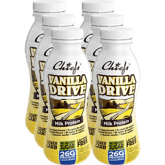 Chiefs Proteindryck Vanilla Drive 6-pack