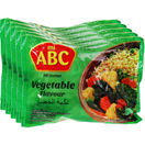 ABC Instantnudeln Gemüse, 5er Pack