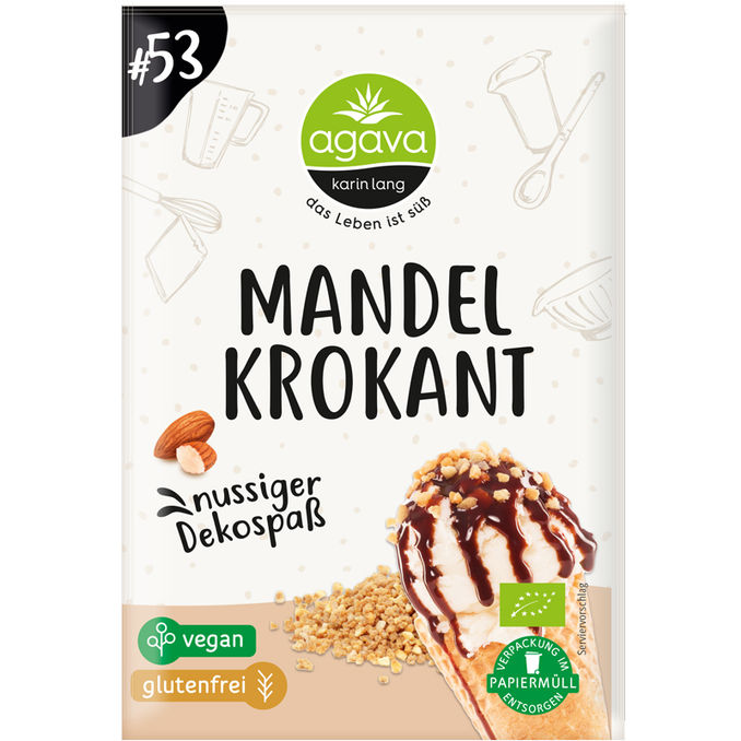 agava BIO Mandelkrokant