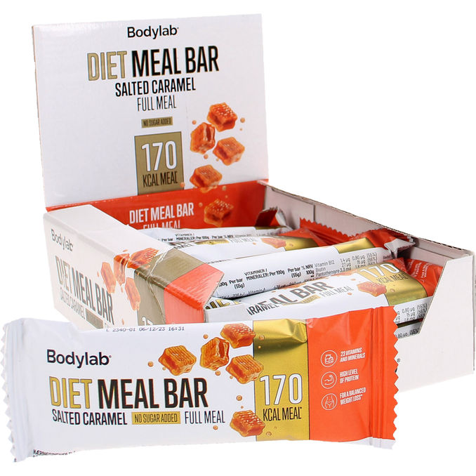 Bodylab Meal Bar Salt Karamell 12-pack