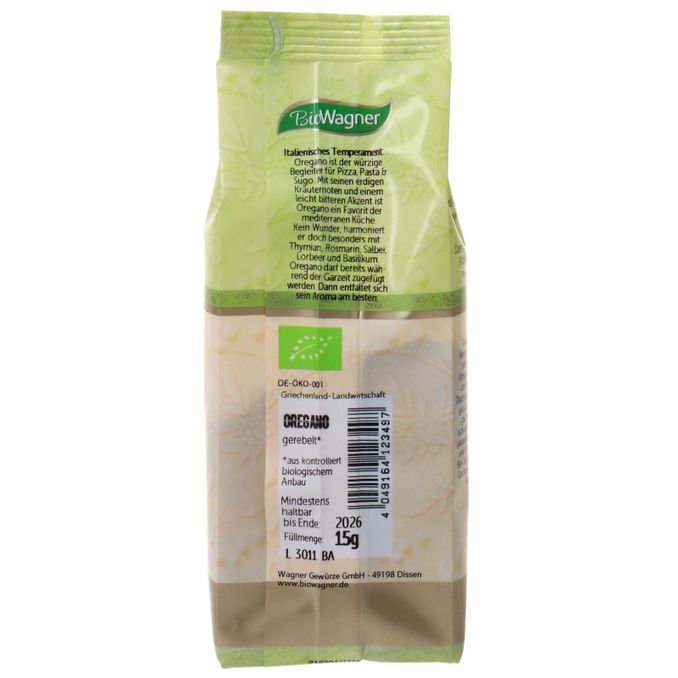 Zutaten & Nährwerte: BIO Oregano