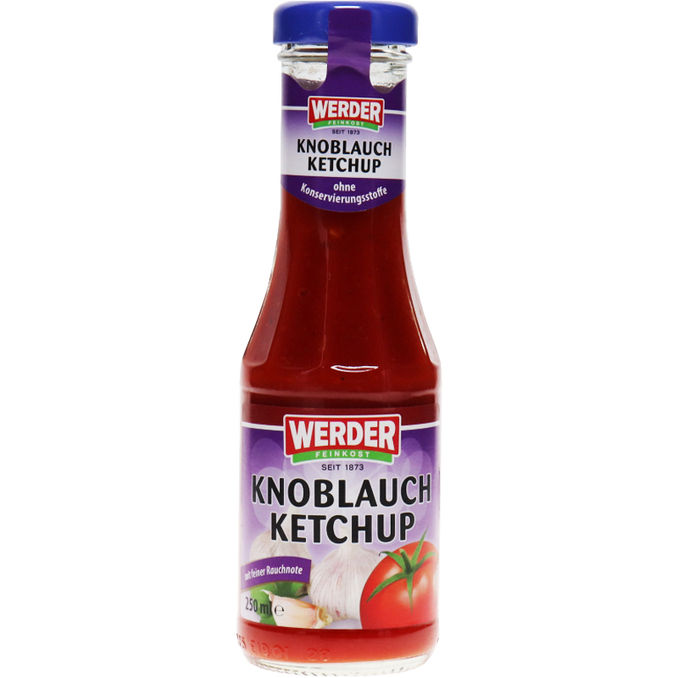 Werder Knoblauch Ketchup (kleine Größe)